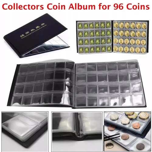 Coin collection album coins - collection,