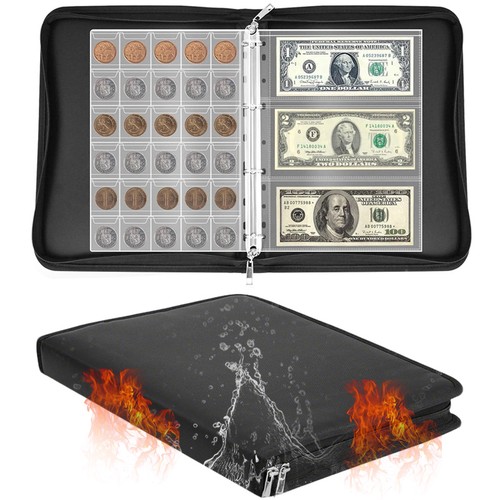 Currency collection album - currency,