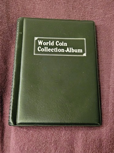 Coin storage album holds - coin,