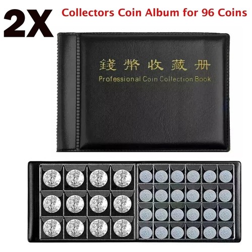 Coin collection album - 96,