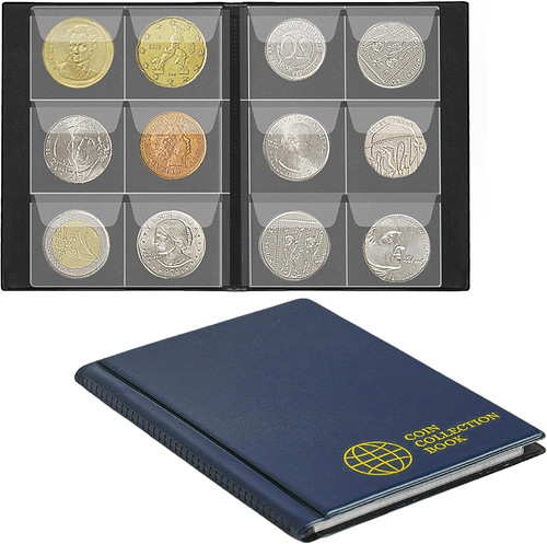 Coin collection album - coin,