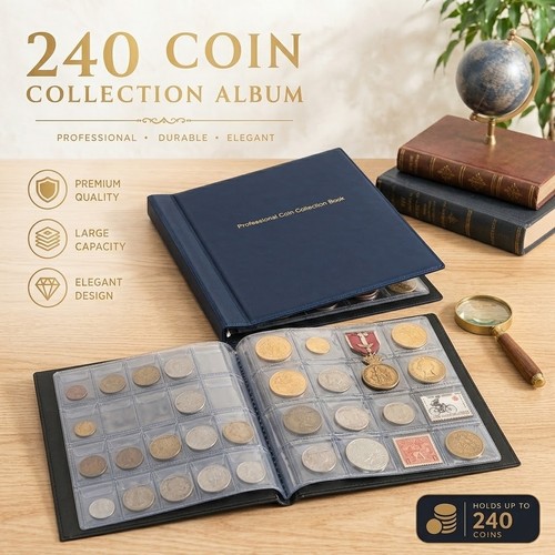 Coin collection album 240 - album,