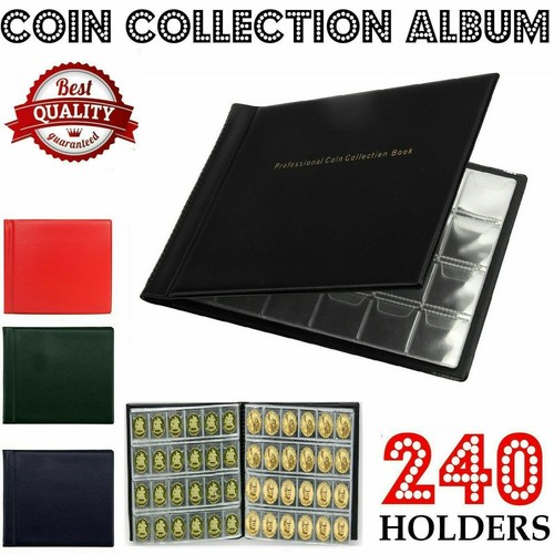 240 coin storage album - coin,