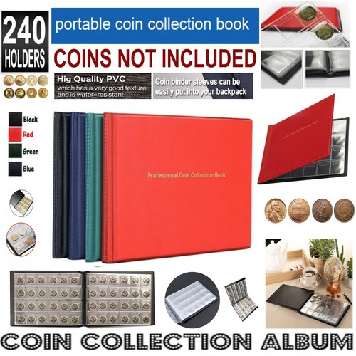 240 coin collection album - 240,