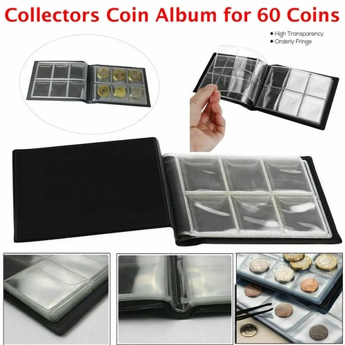 Coin collection album coins - coin,