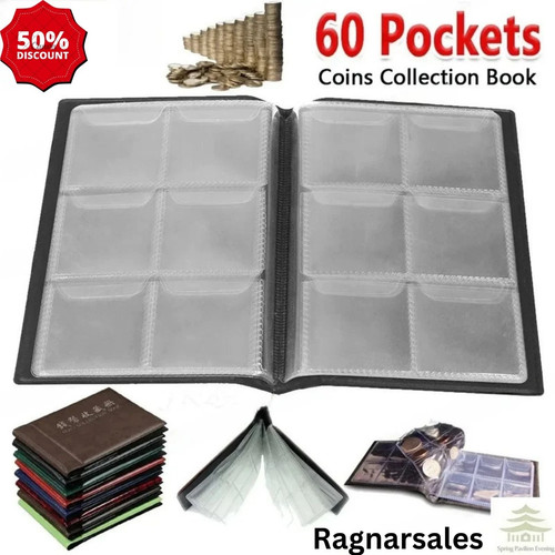 Coin collection folder - folder, album