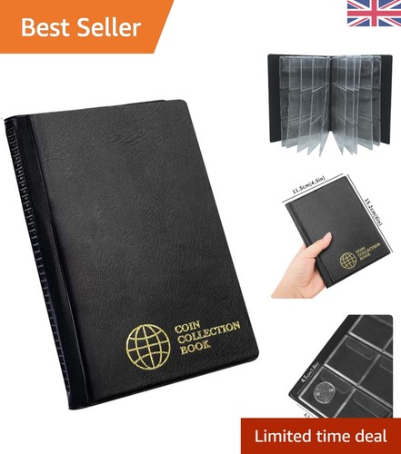 Stylish black coin - black, storage