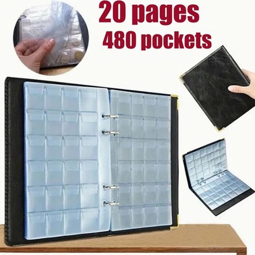 480 coin collecting - collecting, album