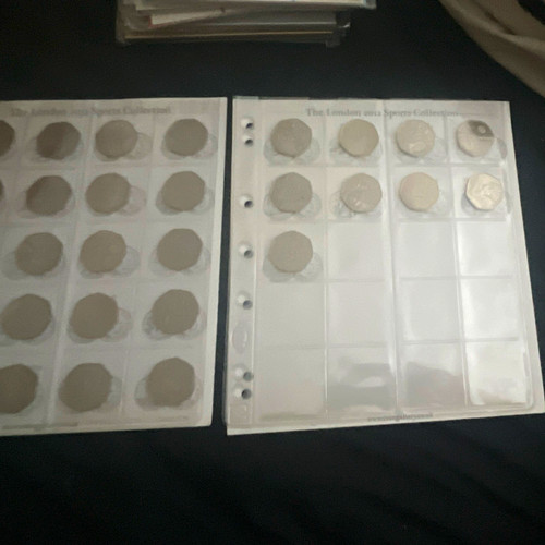 Plastic coin storage - storage, album