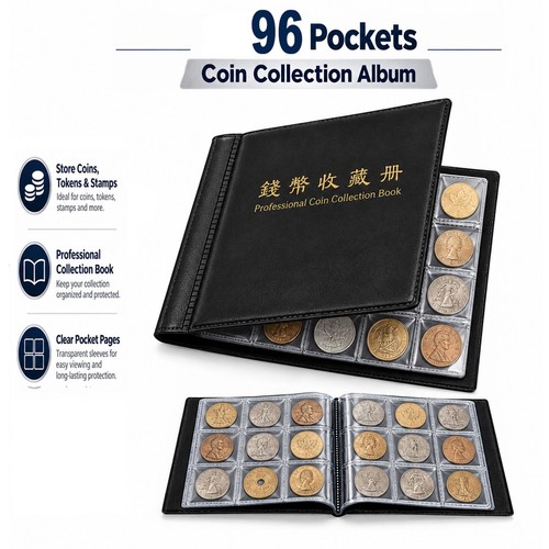 Coins book album folder 50p - coins,